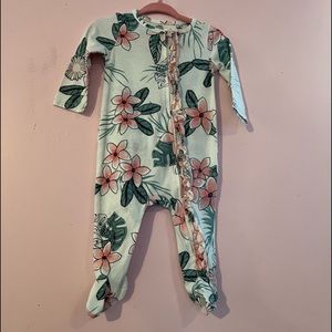 Jessica Simpson one piece floral jumpsuit